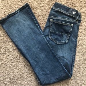 Kick Boot Style American Eagle Jeans